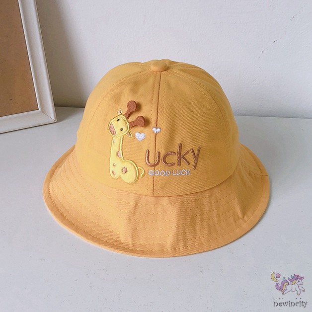 Nón tai bèo in hình hươu cao cổ đáng yêu cho bé