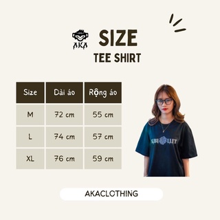 [AKA CLOTHING] Áo thun Unisex Bullet 100% Cotton