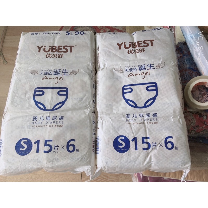Chính hãng bỉm Yubest Angel nội địa Trung Sd90/Md84/Mq84/Lq78/XLq72/XXLq66