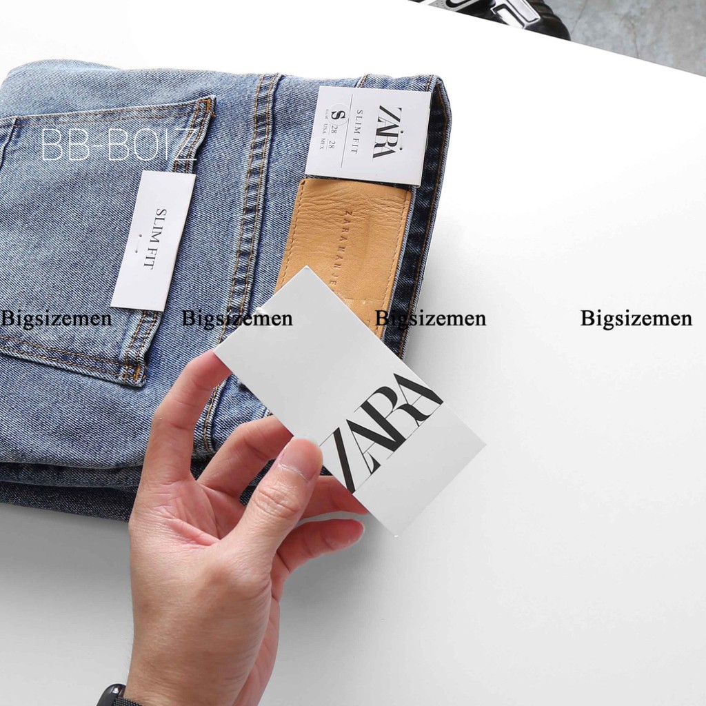 Quần jean nam thời trang bigsize < 130kg - Trơn | BigBuy360 - bigbuy360.vn