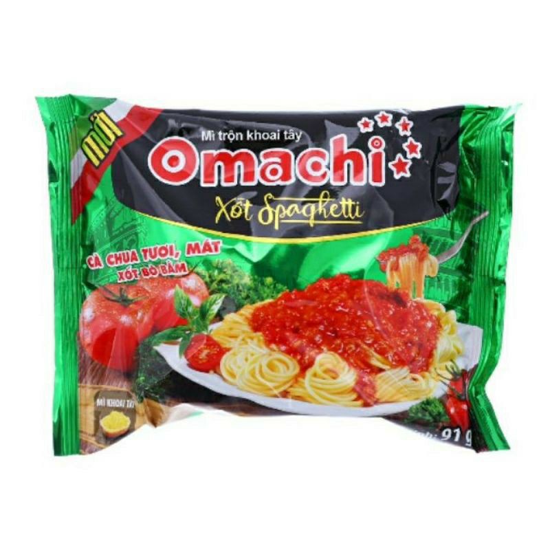 Mì omachi sốt spaghetti gói 91g