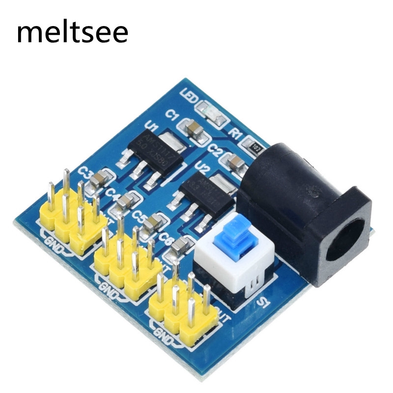 Mô Đun Hạ Áp Dc-Dc 12v Sang 3.3v 5v Cho Arduino