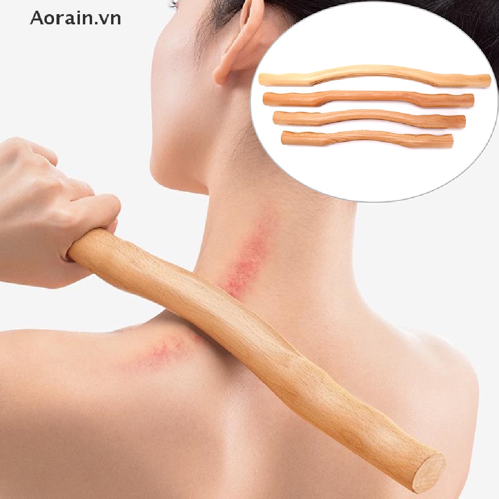 [Hàng mới về] Que gỗ hỗ trợ mát xa vùng cổ và vai chuyên dụng