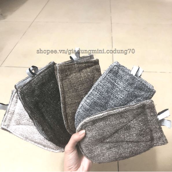 Cặp Nhắc Nồi Cách Nhiệt Vải Bố Dày Dặn_Màu Ngẫu Nhiên