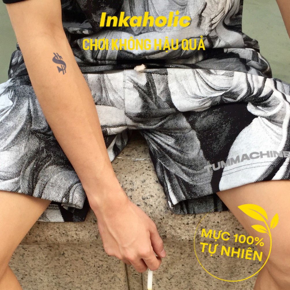 🔥CỰC HOT🔥  💥 Inkaholic xăm tạm thời Y HỆT xăm thật trong 15 ngày, 100% tự nhiên và chống nước