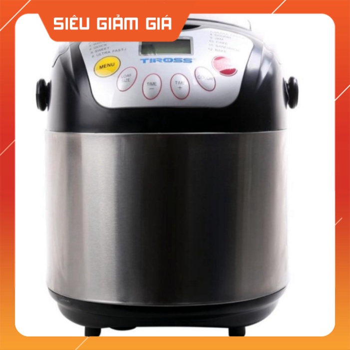 [Siêu Giảm Giá] MÁY LÀM BÁNH MỲ TIRSOSS TS821 (Hộp Xấu)