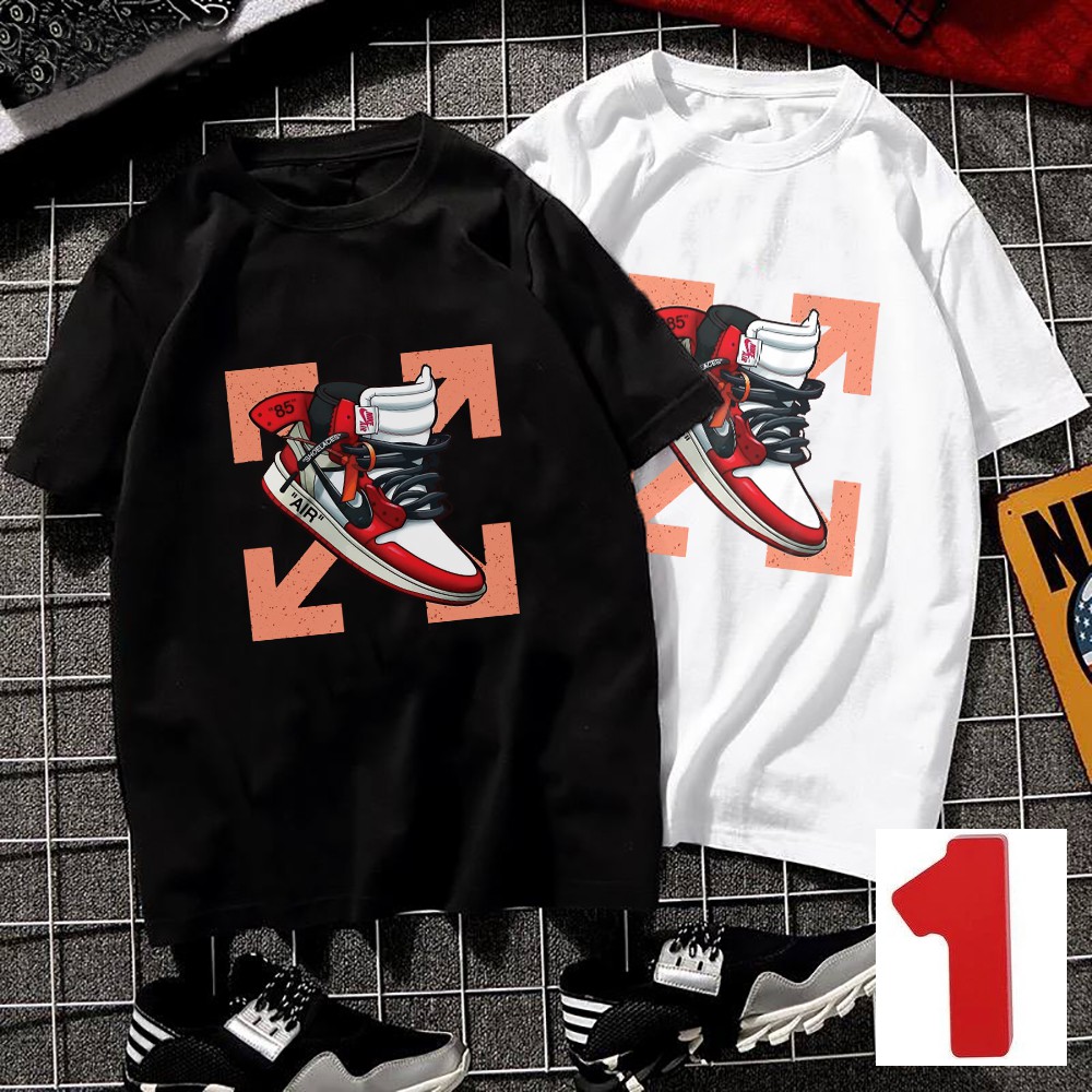 Áo thun unisex nam nữ chất cotton siêu mềm in NF | BigBuy360 - bigbuy360.vn