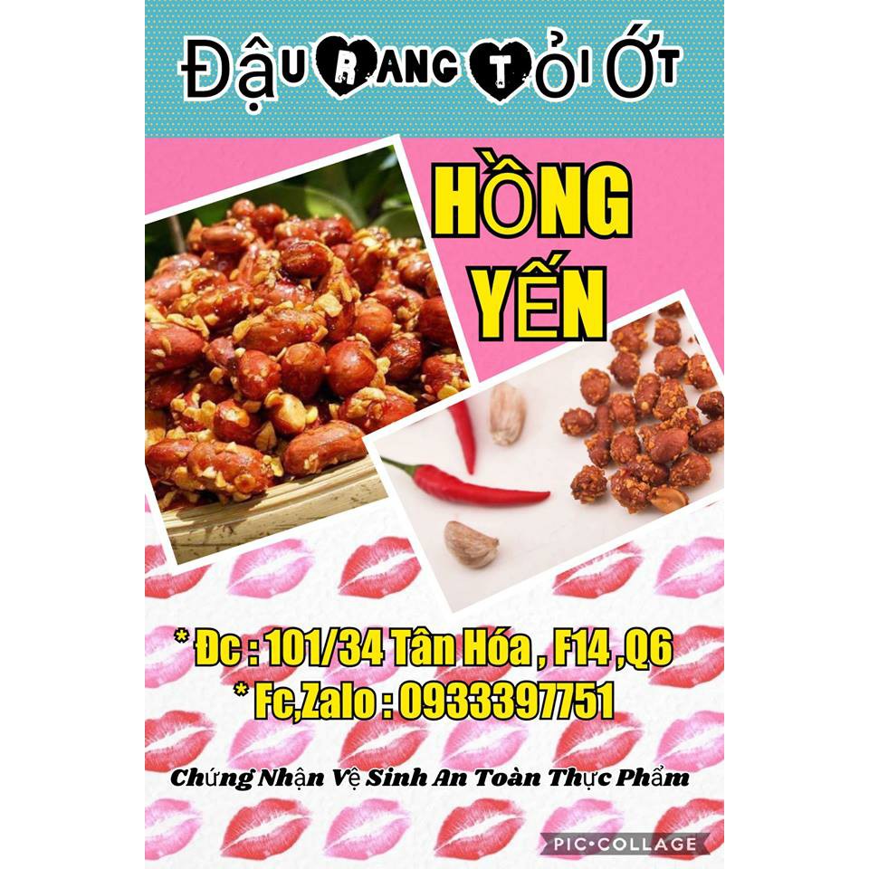 { TẶNG SON } Khi mua 2kg Đậu phộng Rang Tỏi Ớt nhà làm