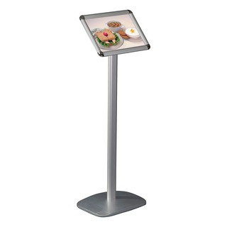 [HÀNG NHẬP KHẨU] Giá, kệ đứng menu 1 chân, biển chỉ dẫn bằng nhôm khổ A4