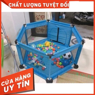 Siêu sale quây bóng lục giác cho bé yêu