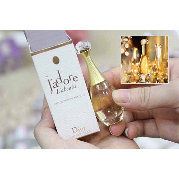 NƯỚC HOA mini DIOR JADORE EAU DE PARFUM 5ML CHÍNH HÃNG