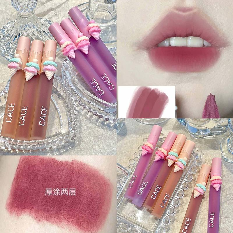 Đường Đua® Son Môi Dưỡng Ẩm Chống Dính Không Phai Thiết Kế Hình Cây Kem