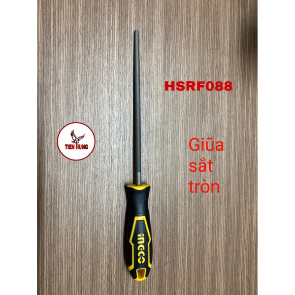 Giaphu 8" Giũa ép tròn INGCO HSRF088
