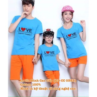 Áo gia đình Love happy family MI 83