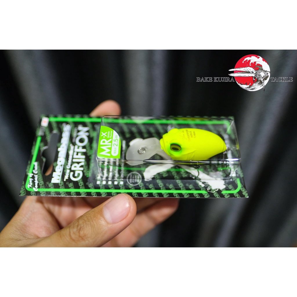 MỒI CÂU CHÍNH HÃNG Megabass New Griffon Length: 43mm Weight: 7g Lặn: SR 1.3m MR 2.5m