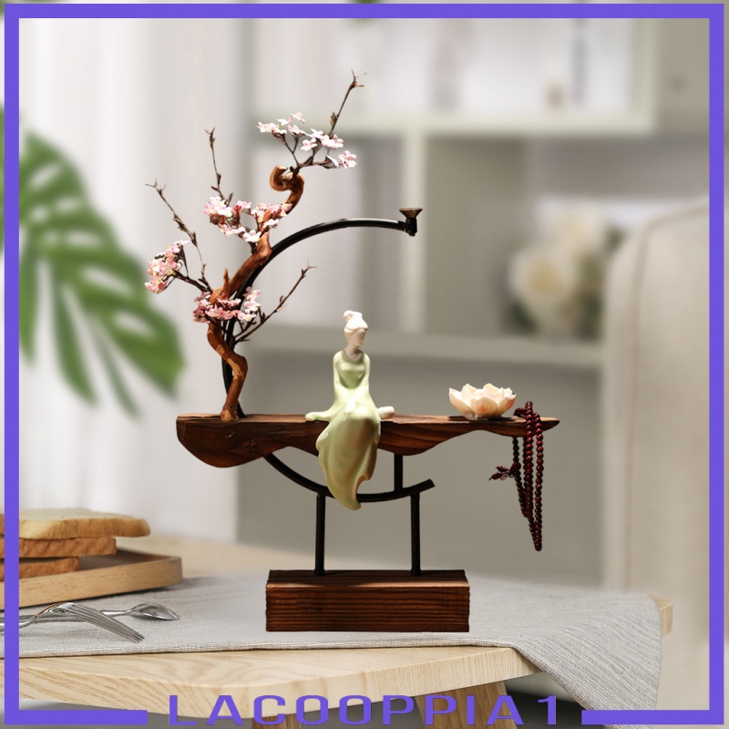 [LACOOPPIA1] Zen Backflow Incense Burner Incense Stick Holder Censer Home Decor