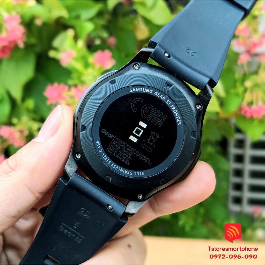 Siêu Phẩm Đồng hồ thông minh Samsung Galaxy Gear S3 Frontier Cực Sang Bản SSVN Dùng SSPay