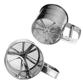 Cốc rây bột inox có tay cầm (DC 117)