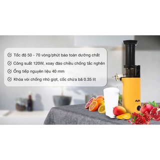 MÁY ÉP CHẬM AVA 120W JR-319