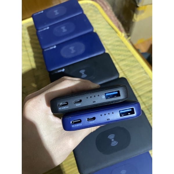 Sạc dự phòng Wireless Li-polymer 10000mAH UMETRAVEL PW1, Sạc không dây, Sạc nhanh, Hàng chính hãng