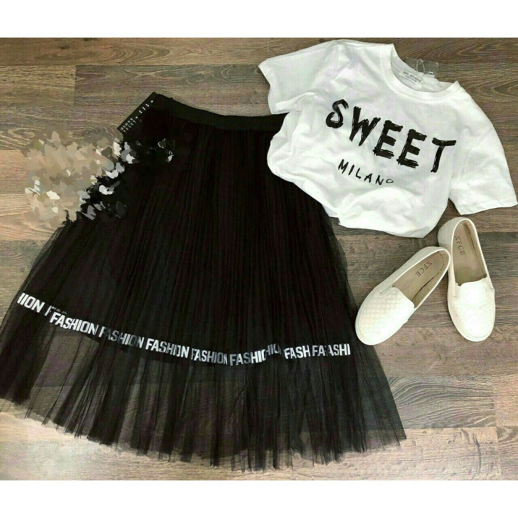 [ xả kho ] HS SET ÁO + CHÂN VÁY SWEET