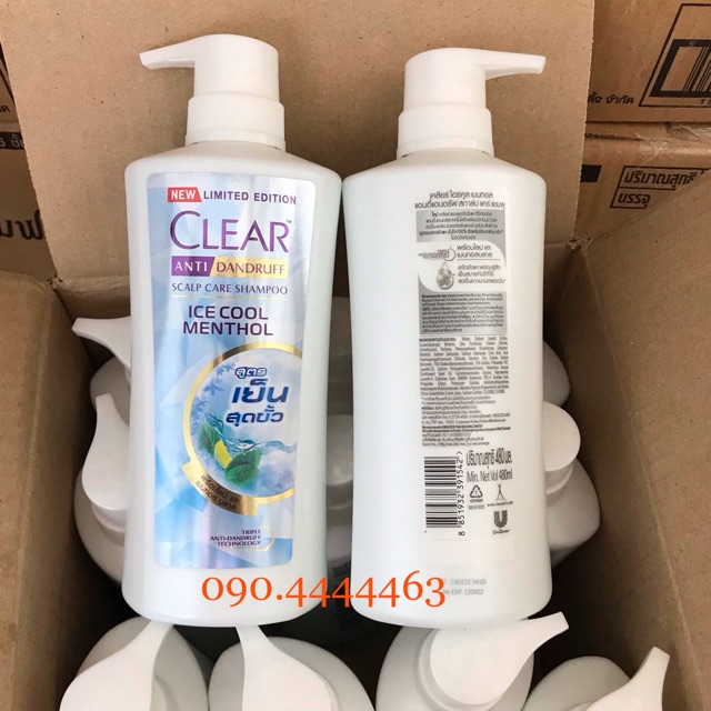 Dầu gội Clear Thái Lan 410ml - Shop Hàng Thái Lan Trang Lê