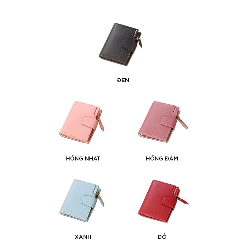 [Mã WABRWB24 giảm 30K đơn 99K] Ví nữ mini cute đẹp cầm tay MADLEY thời trang cao cấp nhỏ gọn bỏ túi LUVADO VD395 | BigBuy360 - bigbuy360.vn