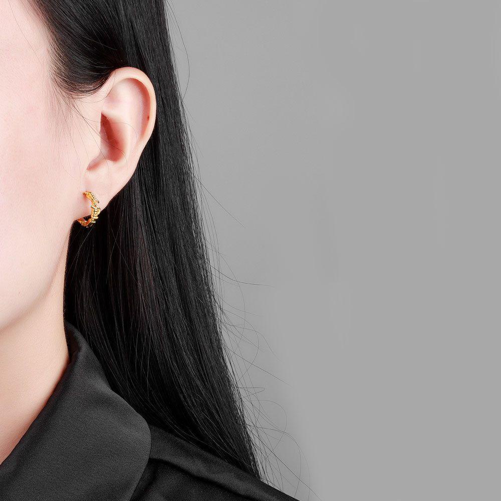 Bông Tai Bằng Đồng Phong Cách Thời Trang Đường Phố Dành Cho Nữ