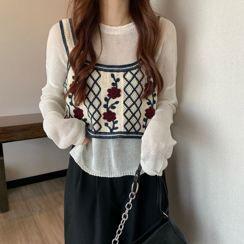 Áo Croptop Dệt Kim Sát Nách Thiết Kế Đơn Giản Hợp Thời Trang