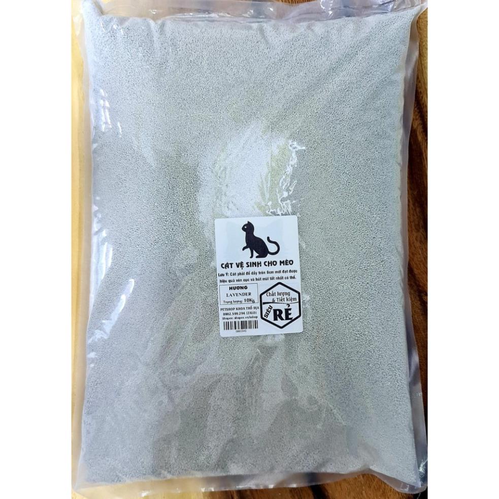 Cát Mèo 10kg - Cát thơm vệ sinh cho mèo - Ship nhanh 60p