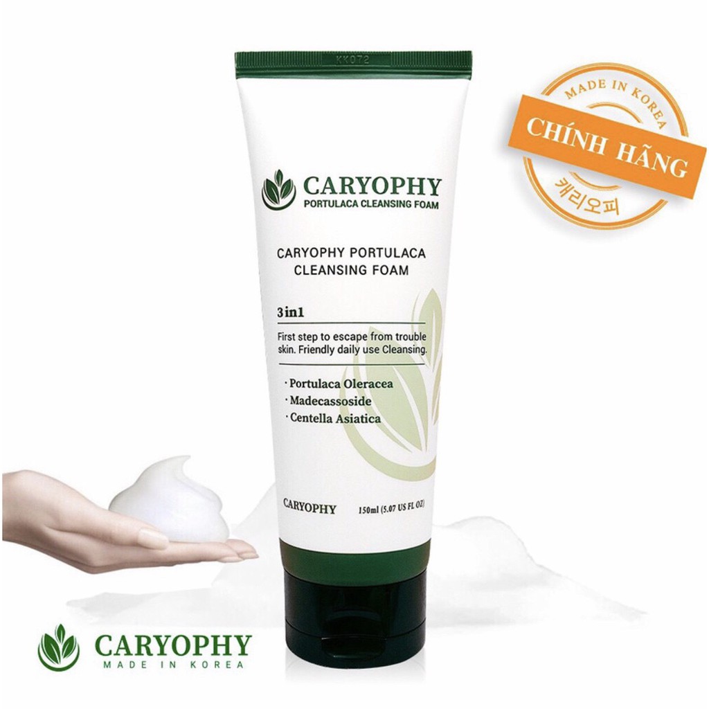 Combo Toner + Sữa rửa mặt Ngăn Ngừa Mụn Caryophy❤️FREESHIP❤️Ngăn Ngừa Các Loại Mụn và Thâm chính hãng Hàn Quốc | BigBuy360 - bigbuy360.vn