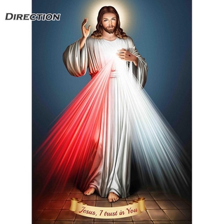 Bộ Tranh Đính Đá 5d Tự Làm Hình Chúa Jesus Độc Đáo