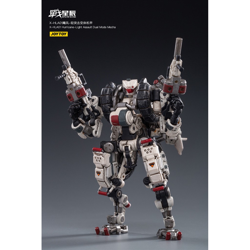 Mô hình 1/18 Joytoy X-HLA01 X-HH02 Hurricane Moto Transformable Mecha Robot Quân Đội biến hình Xe Máy