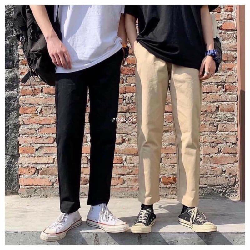 Quần baggy kaki