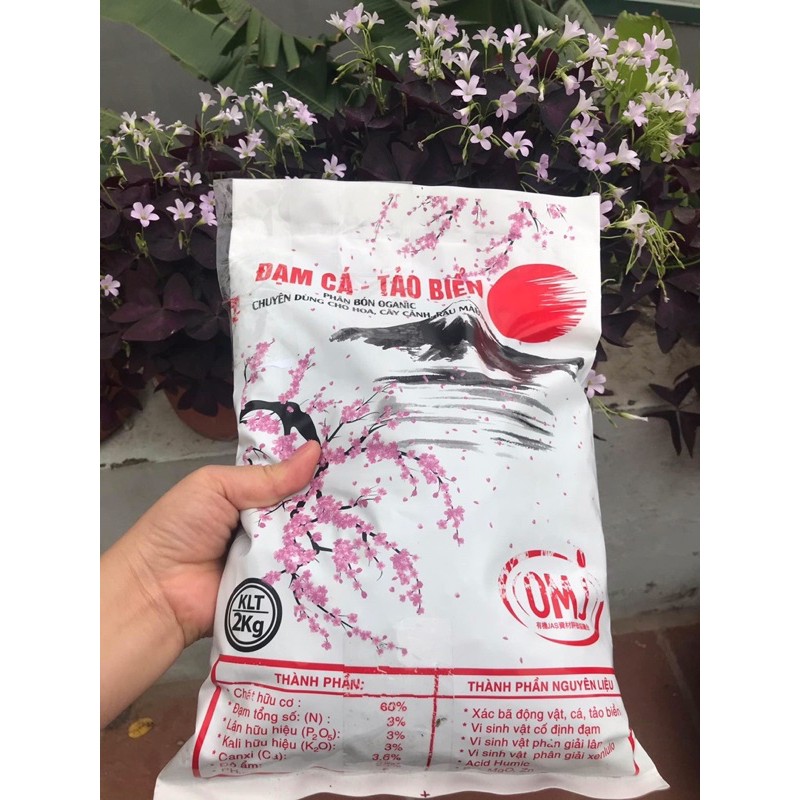 ĐẠM CÁ TẢO BIỂN NHẬT GÓI 2KG CÔNG THỨC ĐẶC BIỆT ĐỘC QUYỀN TẠI SHOP CÂY KHOẺ HƠN