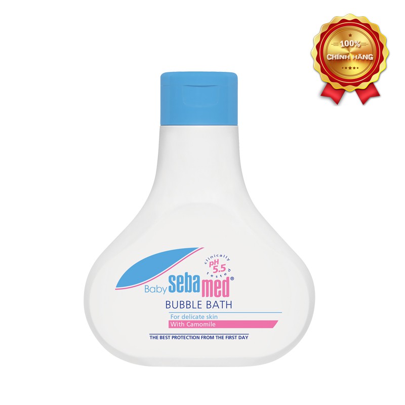 Sữa Tắm Dịu Nhẹ Cho Bé Sebamed Baby Bubble Bath pH5.5 (200ml) - SBB01B