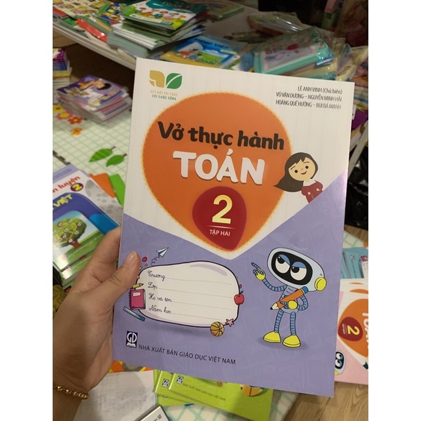 Combo 2 vở thực hành toán 2 -kết nối