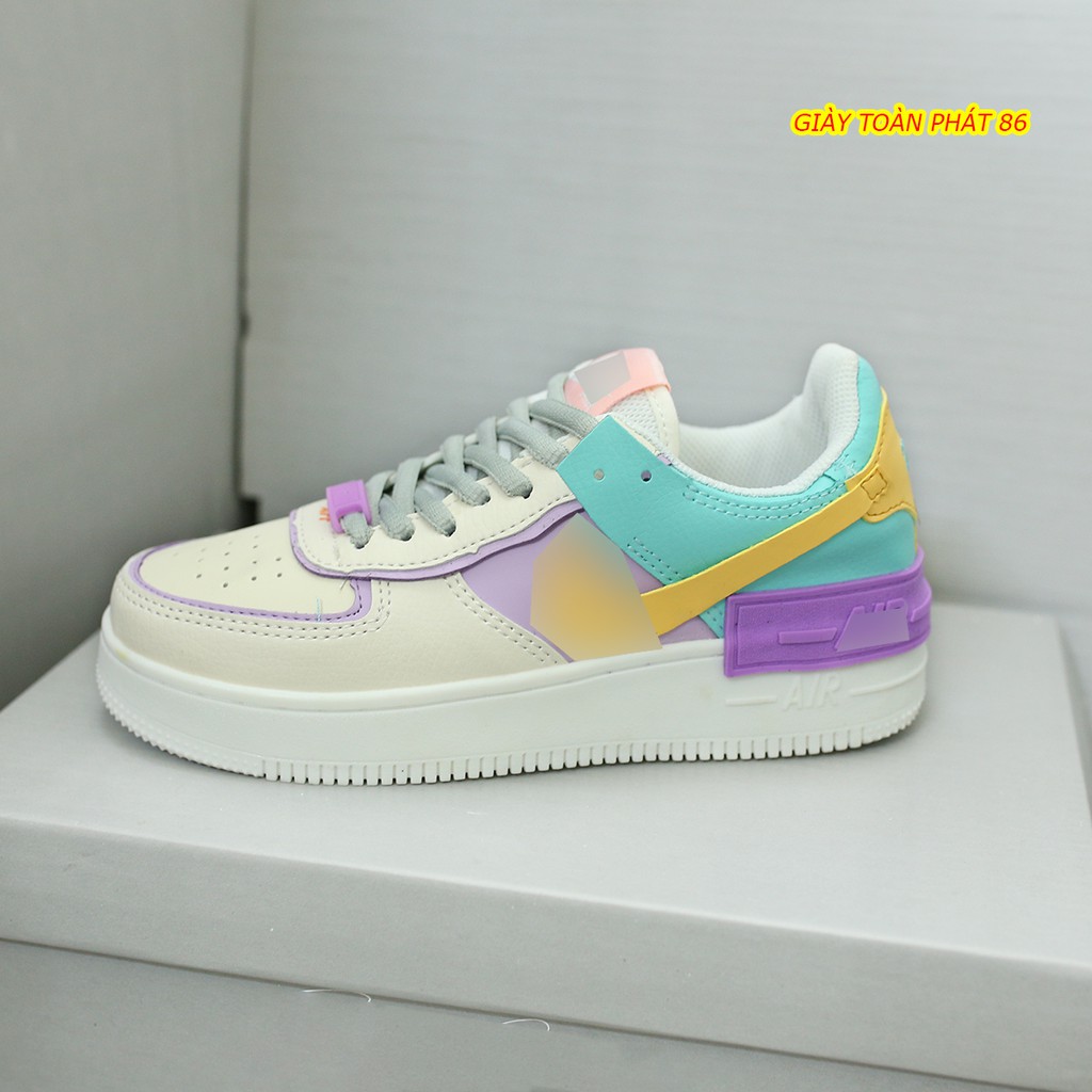 Giày Sneaker Air Thể Thao Nam Nữ AF1 force 1 Cao Cấp Chọn Màu