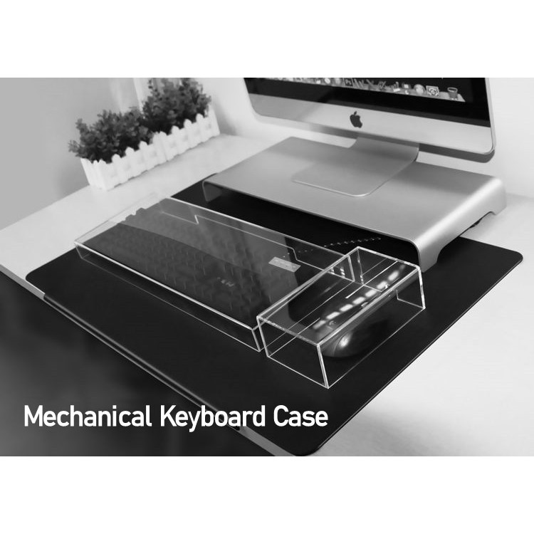💎 vỏ Bàn Phím Cơ Acrylic Vỏ Chuột Cho GK61 SK61 SK64 Anne Pro2 Bàn Phím Teclado Cho Game Thủ Che Bụi, Phụ Kiện