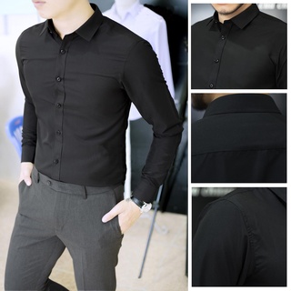 Áo sơ mi, áo sơ mi nam cao cấp, chất vải lụa mềm mát ít nhăn, form áo trẻ mặc lên dáng