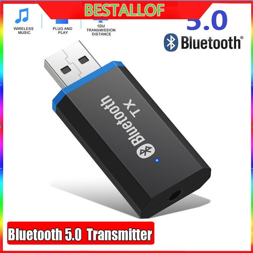 Bộ Chuyển Đổi Usb Bluetooth 5.0 3.5mm Aux Cho Loa