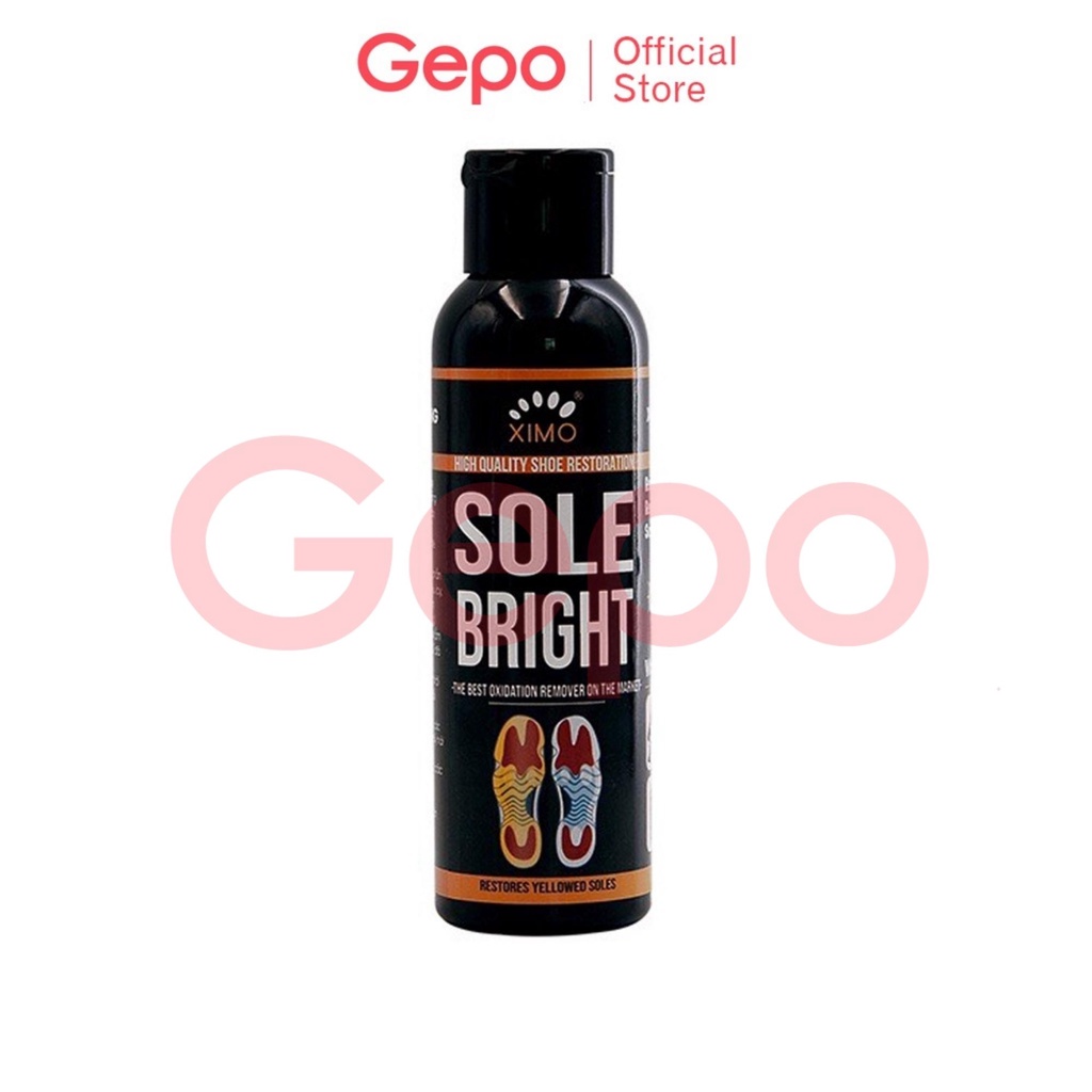 Chai Dung Dịch Tẩy Ố Vàng Đế Giày XIMO Sole Bright