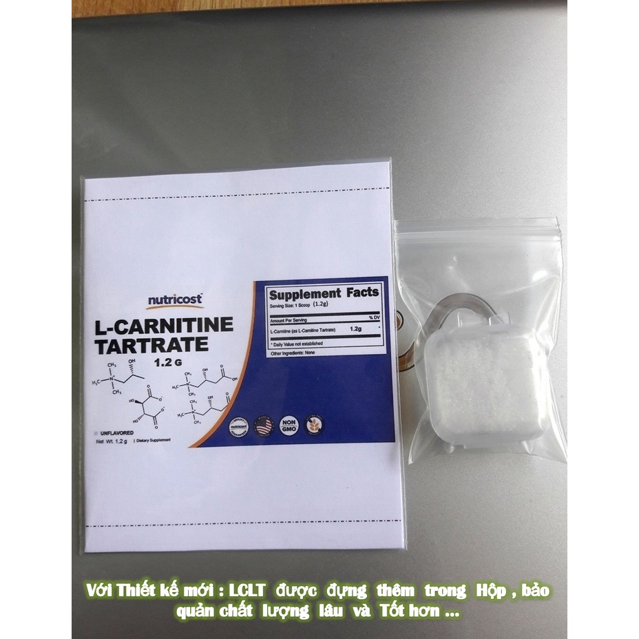 Gói LCLT 1.2 gam Hãng Nutricost nổi tiếng Mỹ ... Dùng  thoa ngoài pha với Minoxidi , Vitamin H ( B7 )  21st Century USA.