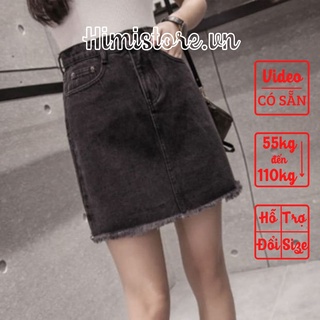 [CÓ SẴN] CHÂN VÁY JEAN BIGSIZE THƯƠNG HIỆU HIMISTORE