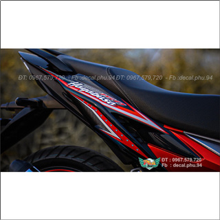 Tem Rời Winner X đỏ đen hayabusa (Mới ) (K)
