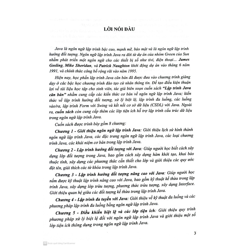 Sách - Lập Trình Java Căn Bản