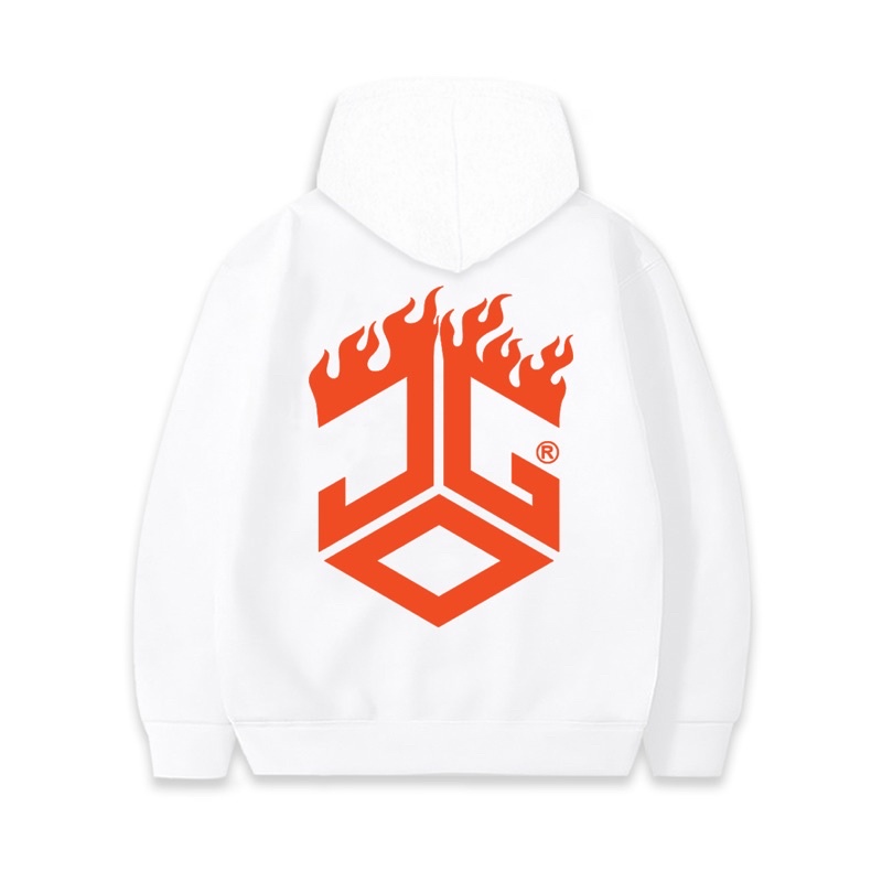 Áo HOODIE FIRE JOG Unisex Nam Nữ Form Rộng Nỉ Bông Dày Dặn