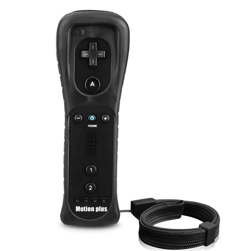 Built-in Motion Plus Wireless Gamepad for Wii Remote Controller Joystick