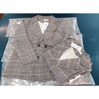 {vintagevn} áo blazer dạ kẻ blazer loại 1 freeship