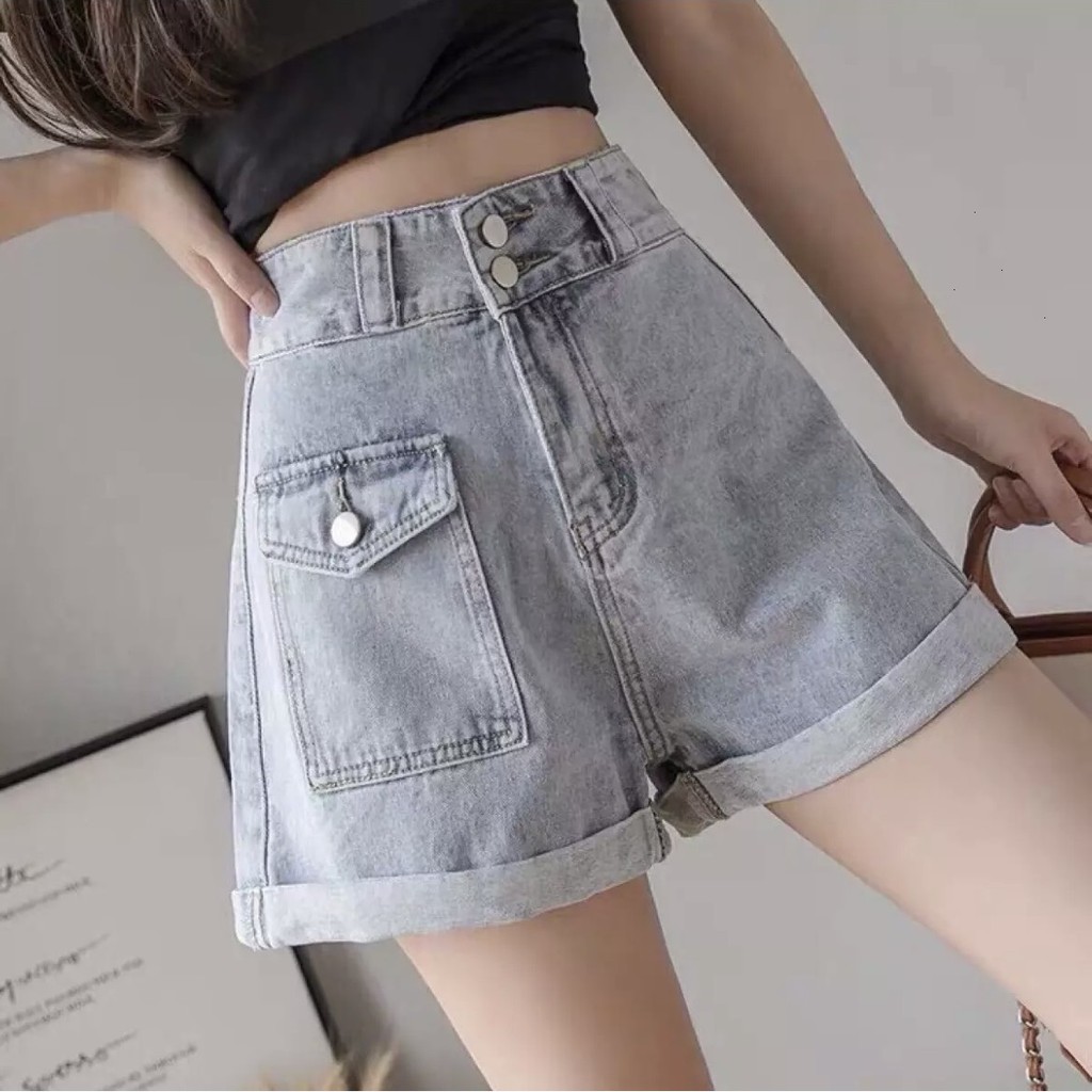 Quần short jean nữ, quần ngố nữ cao cấp mẫu MSS81